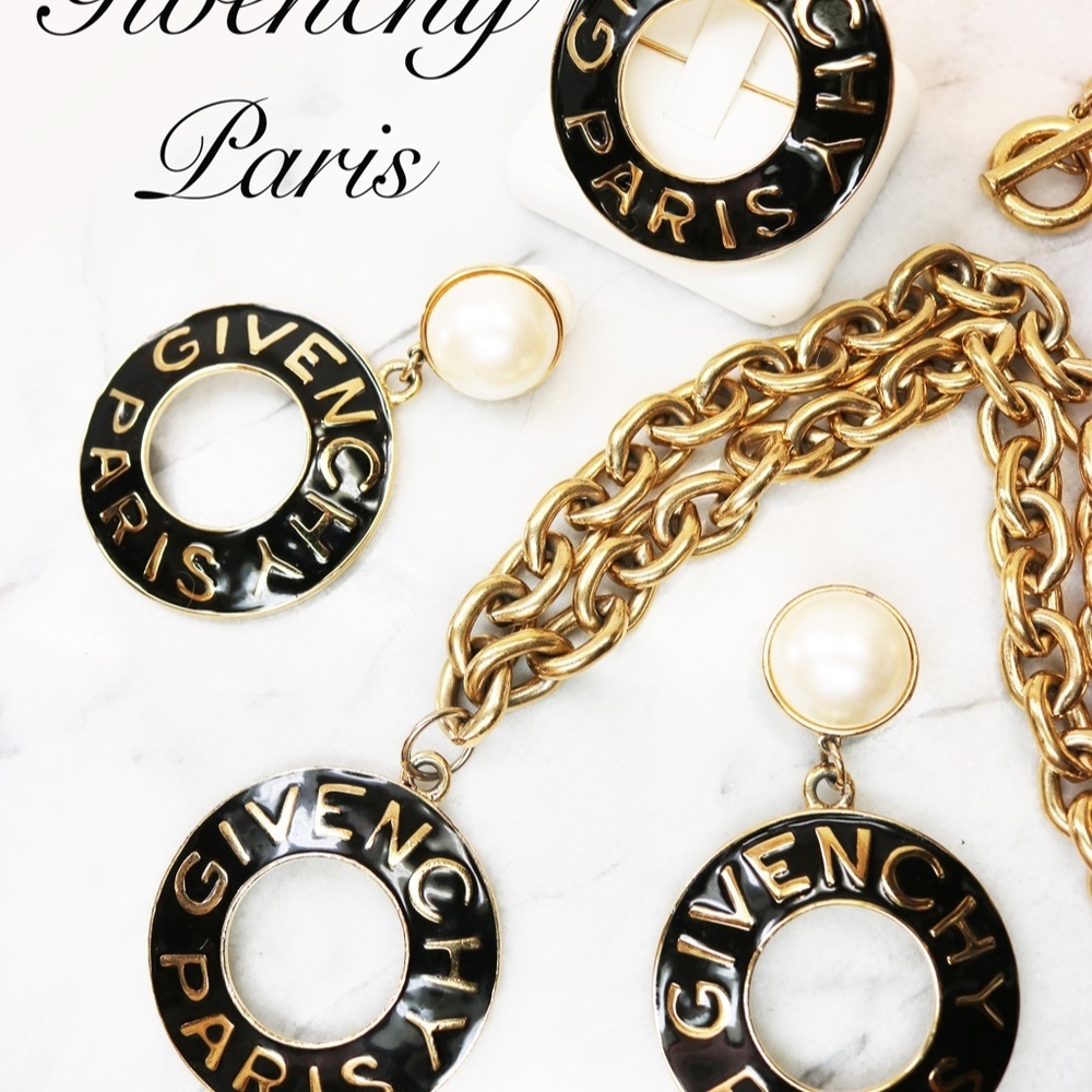 ⚜️ Givenchy Paris Brooch and Necklace Fine Jewelry Parure *Earrings Not Included - Picture 6 of 15